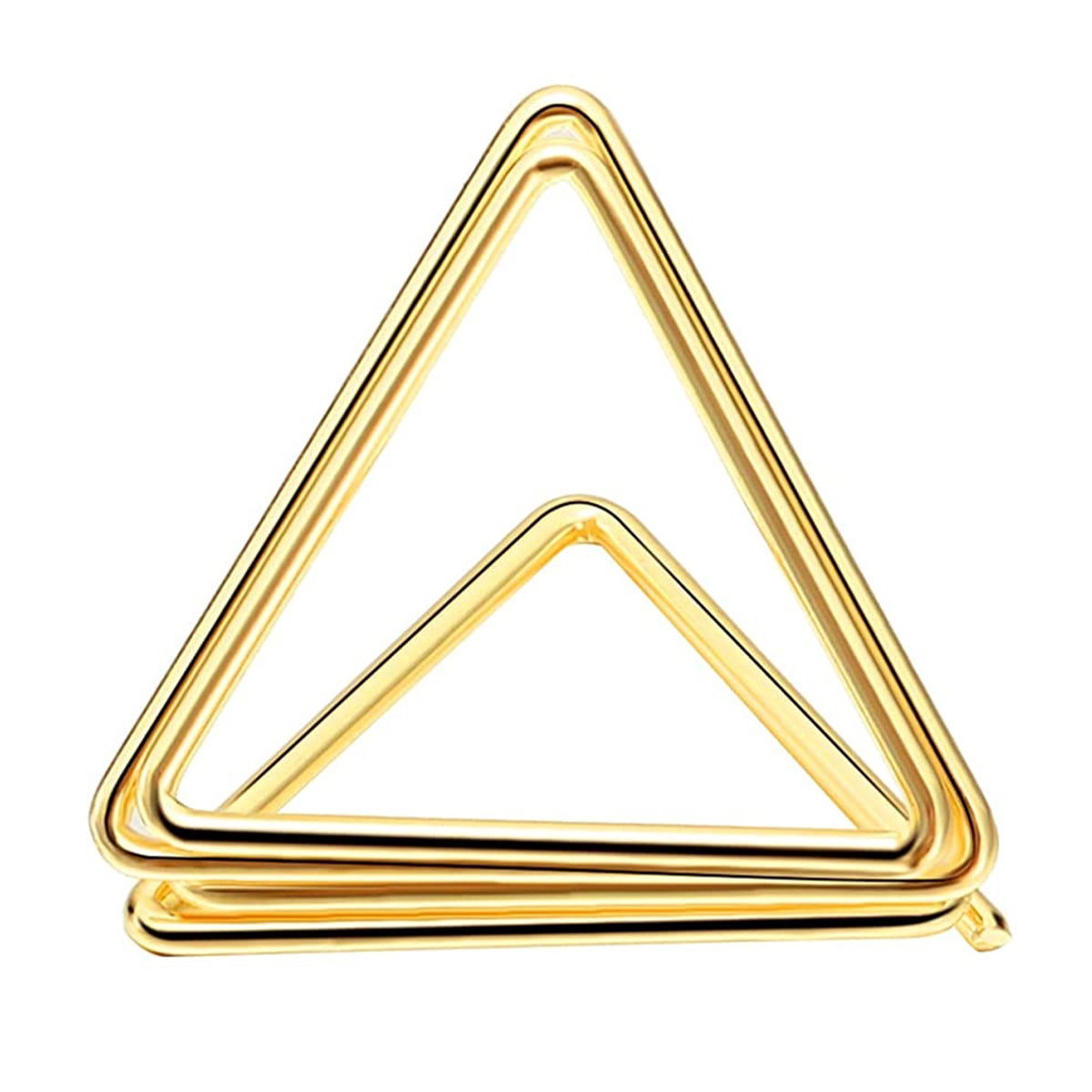 100Pcs Table Card Holder Trian - Table Number Gold review and price