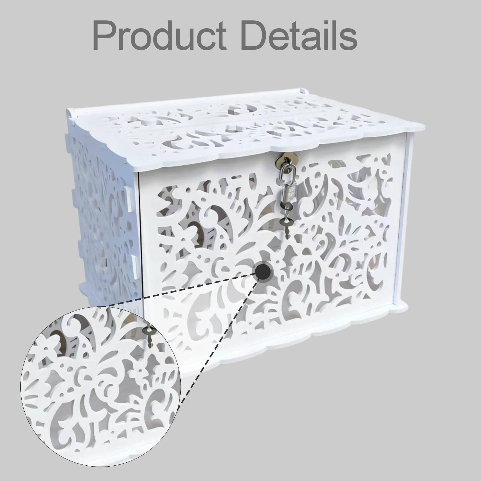 Reusable Acrylic Wedding Card  - Wedding Card Box review and price
