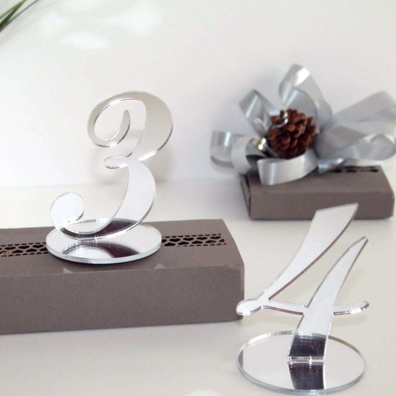 Freestanding Mirror Acrylic We - Table Number Gold review and price