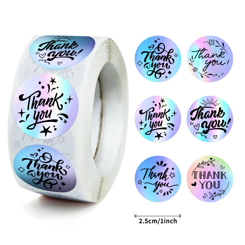 Laser Thank You Stickers Holog - Wedding Envelopes review and price