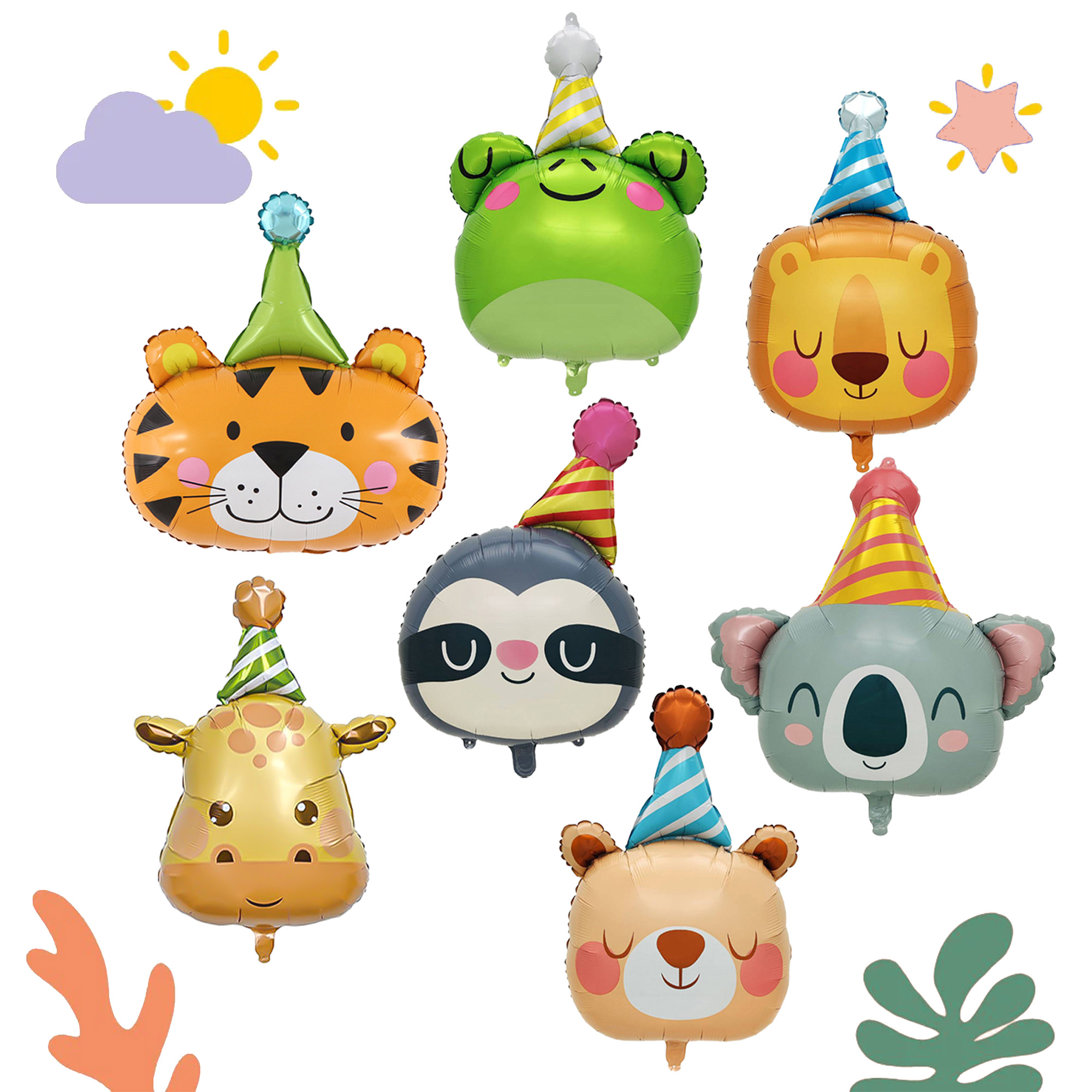 Animal Aluminum Film Balloon S - Wedding Zoo review and price