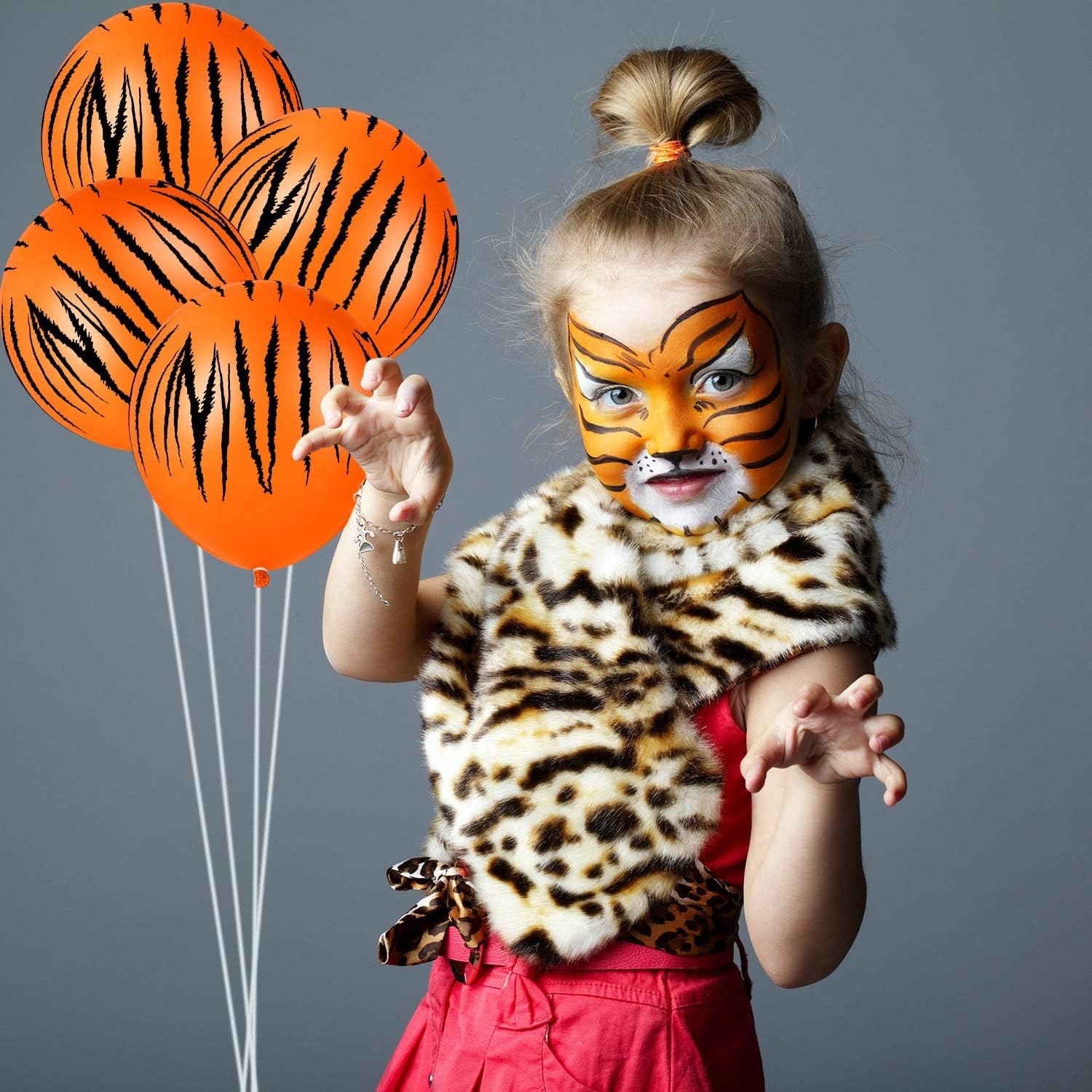 20/40Pcs  Tiger Balloons Tiger - Wedding Zoo review and price