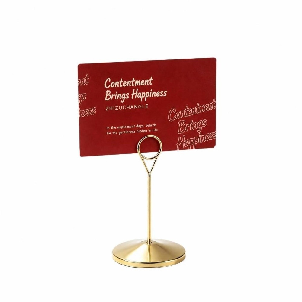 Metal Table Number Holder Larg - Table Number Gold review and price